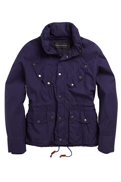 Men's autumn buys: French connection navy anorak