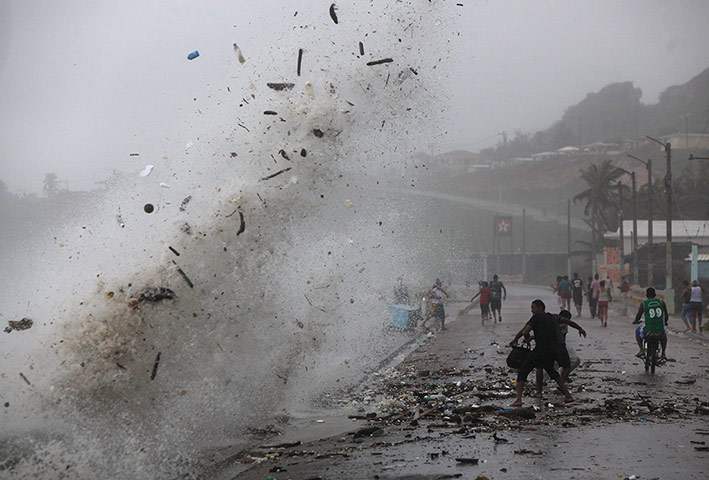 Tropical storm Isaac: Tropical storm 'Isaac' in Enriquillo