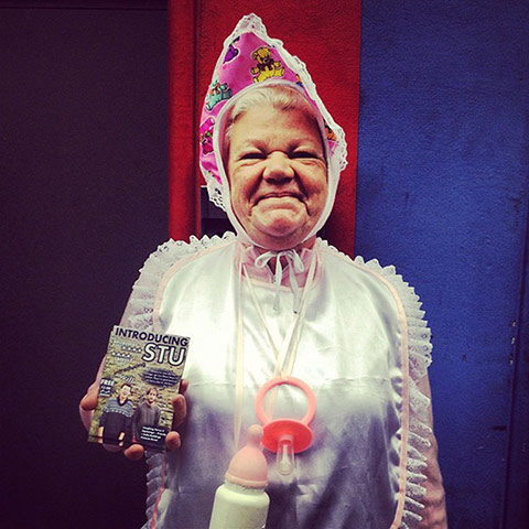 Reader's Edinburgh: The frightening sight of a woman dressed as a baby by tezzer57