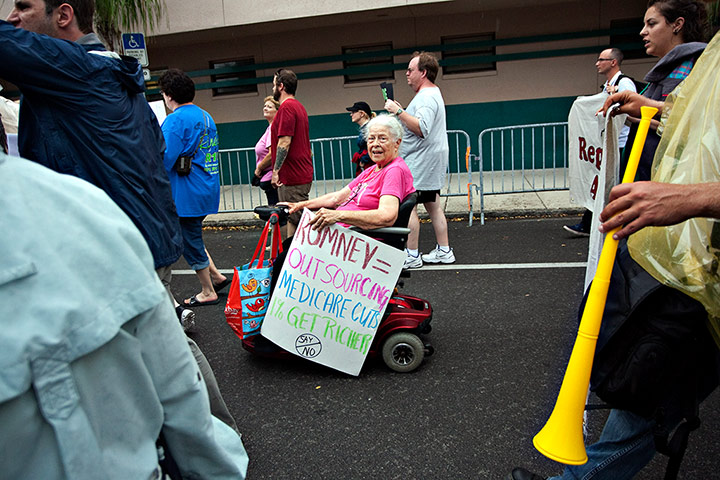 RNC Protest: Protester Winnie Foster
