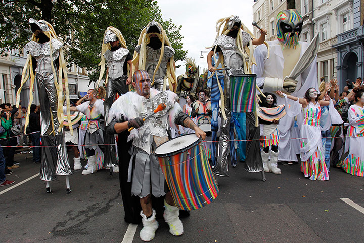 Notting Hill Day 2: Gladiator parade