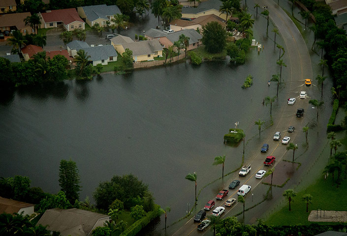 Hurricane Isaac: Palm Beach flooding