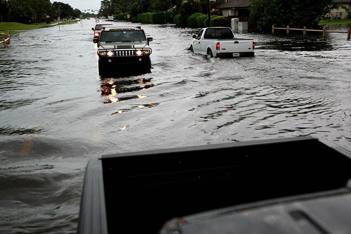 Hurricane Isaac: Wellington City floods