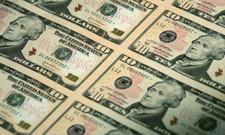 Ten-dollar bills
