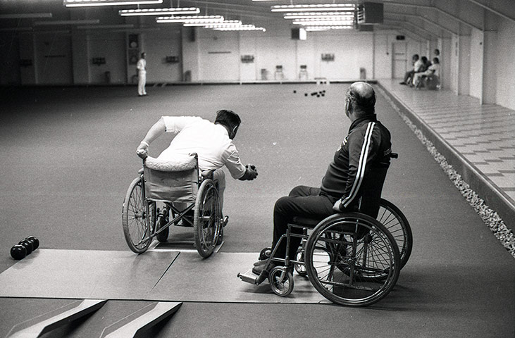 GNM Archive Paralympics: Bowls at the Stoke Mandeville Games 1975