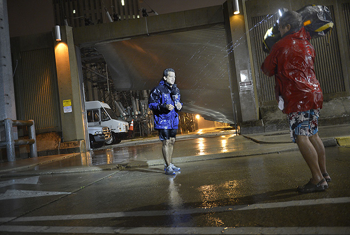 Tropical storm Isaac: A reporter in the rain in New Orleans