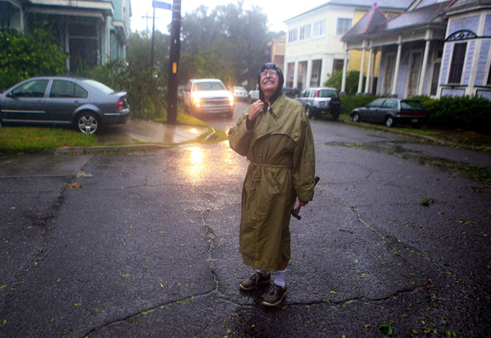 Isaac update: Henry Tabbe checks out the damage as Hurricane Isaac pushes
