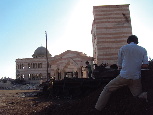 Azaz illustrations: George Butler drawing in Azaz