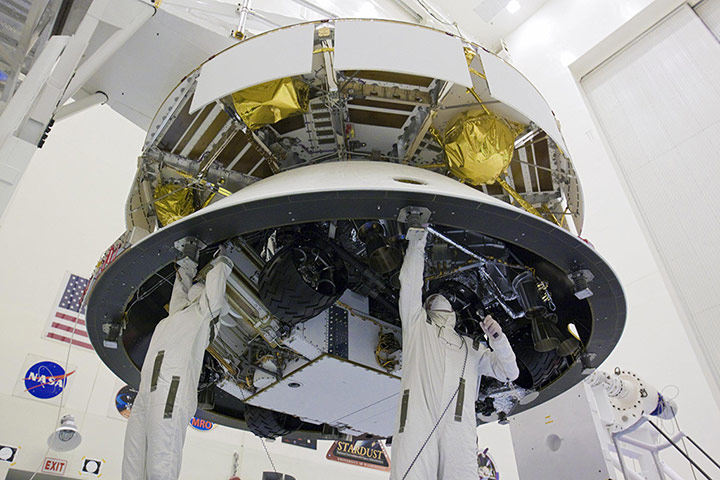 Mars Curiosity rover: Tucked in for Flight