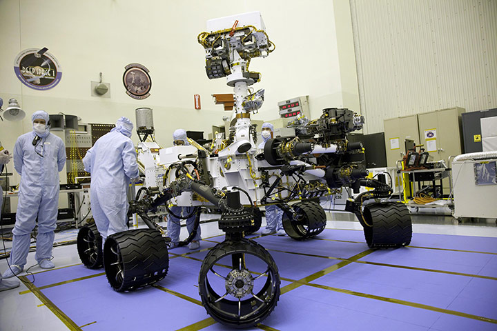 Mars Curiosity rover: Deployment Practice