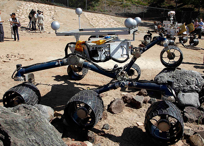 Mars Curiosity rover: The Scarecrow Mars Rover
