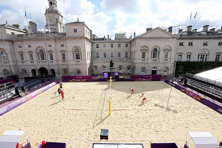 Graeme Volleyball: Horse Guards Parade