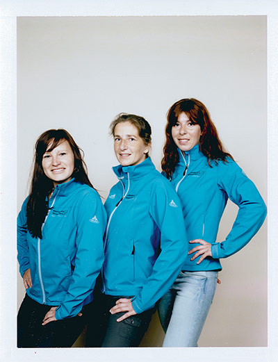 Snapshot: Steffi Dörries, Ines Aschenbrennel and Linda Wankammer