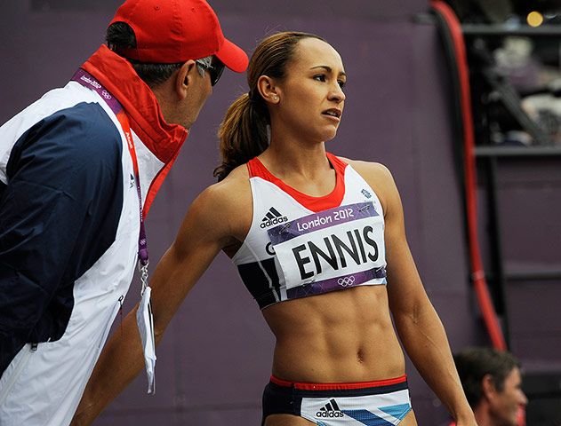 Tom Jenkins: First day of athletics at London 2012 Olympics