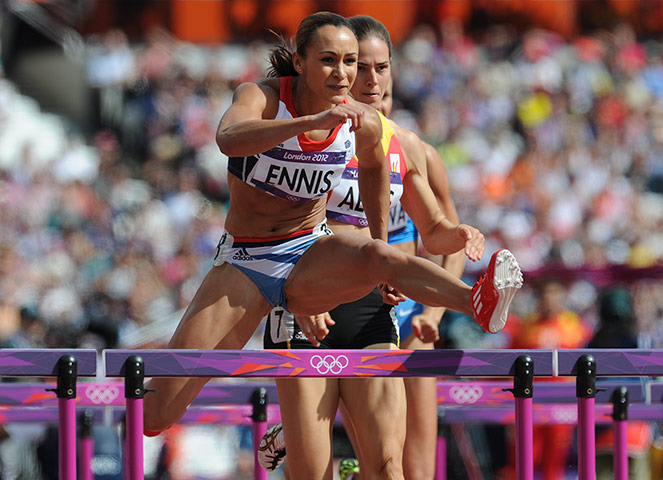 Tom Jenkins: First day of athletics at London 2012 Olympics