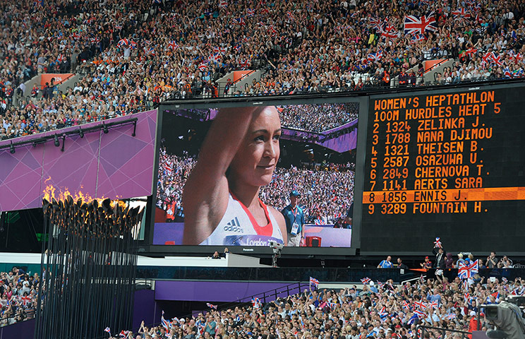 Tom Jenkins: First day of athletics at London 2012 Olympics