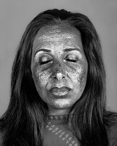  Big Picture: Ultraviolet: Portraits shot using ultraviolet photography to show signs of ageing