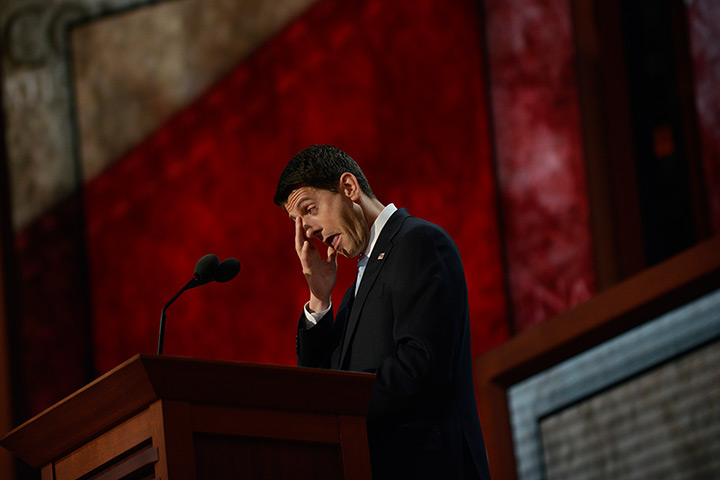 Republican convention: Republican vice presidential nominee Pau