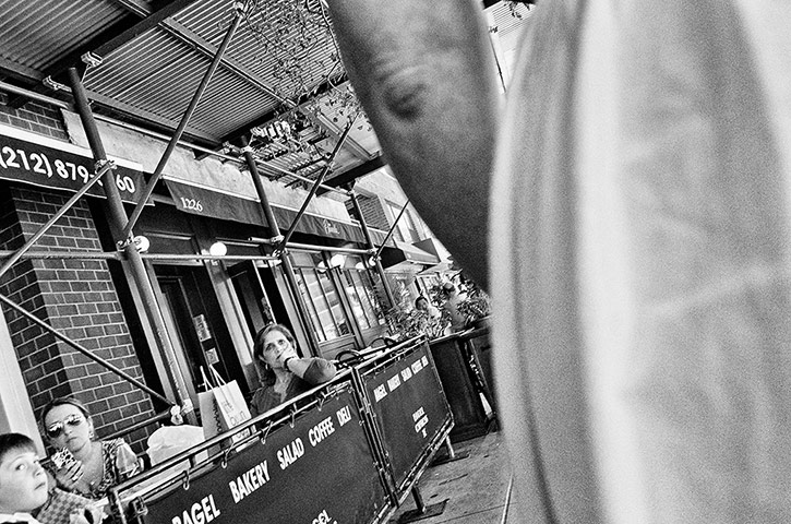 Big Picture: Cancer: A woman with breast cancer and people reactions whilst going for a walk