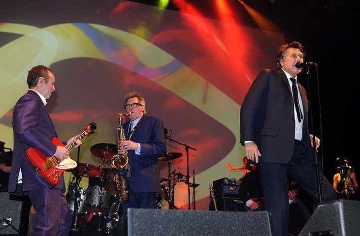 Roxy Music: Roxy Music in concert, LG Arena, Birmingham, Britain - 31 Jan 2011