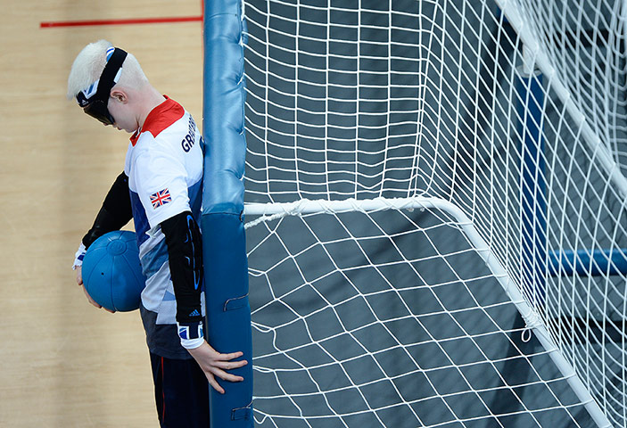 goalball: Paralympics goalball