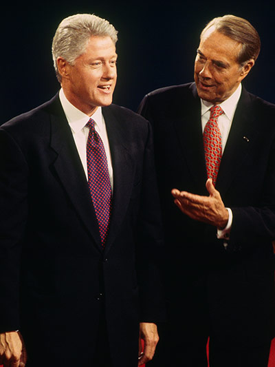 10 best: Bob Dole and Bill Clinton Debate