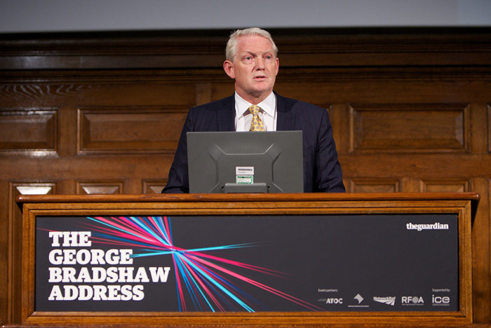 Bradshaw Address: Rick Haythornthwaite delivers the inaugural George Bradshaw Address