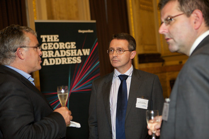Bradshaw Address: Guests enjoy a drink in the Great Hall