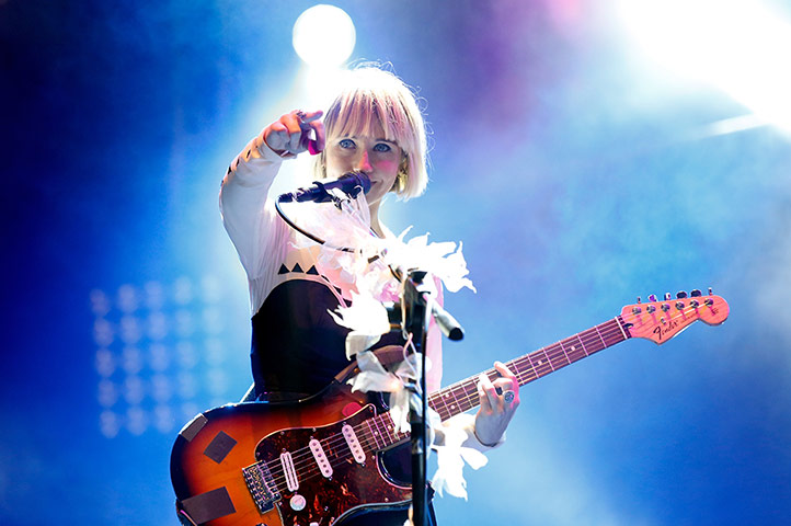 Week in music: Ritzy Bryan of The Joy Formidable at Reading festival on 26 August