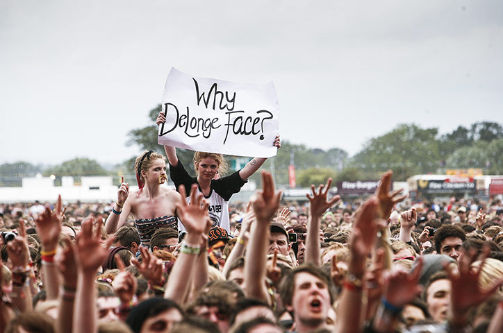 Week in music: Fans enjoy the atmosphere as Angels And Airwaves perform at Reading