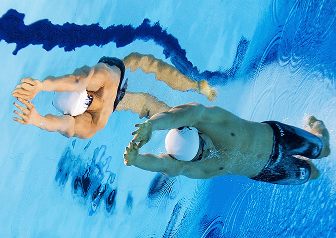 Reflections of swimming: South Korea's Park Tae-Hwan