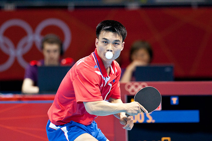 Table tennis: Saehyuk Joo keeps his eye on the ball