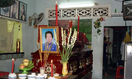 Shrine to Dang Thi Kim Lieng