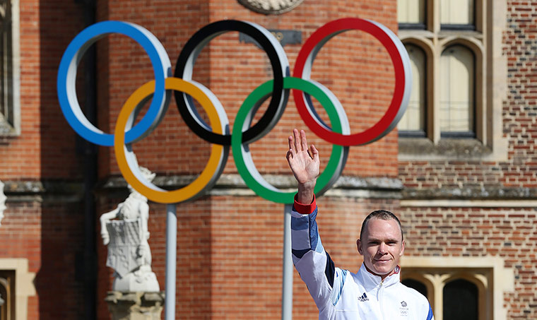 Team GB medals: Chris Froome took bronze in the men's cycling individual time trial