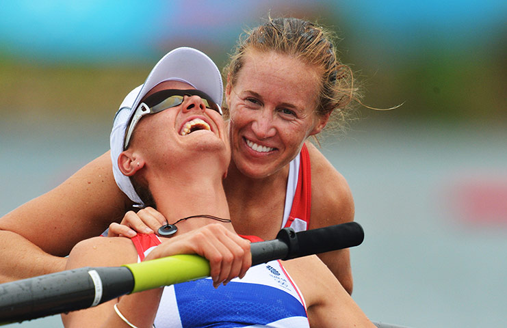 Team GB medals: Heather Stanning and Helen Glover won gold in the women's rowing pair 