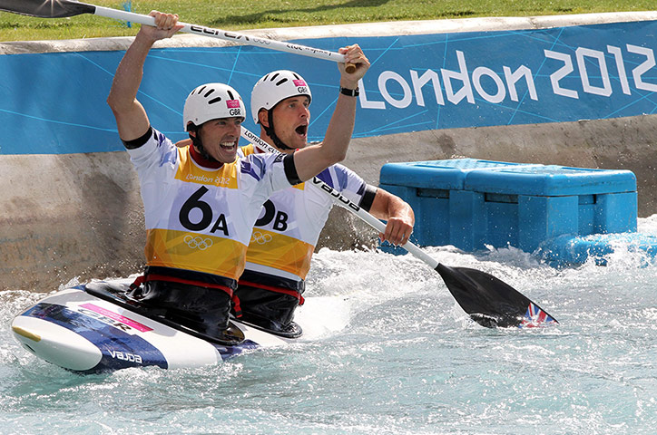Team GB medals: David Florence and Richard Hounslow win silver in the men's canoe doubles
