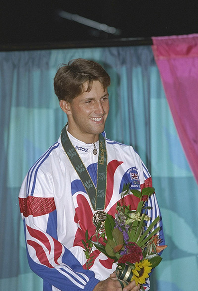 Ben Ainslie: Ben Ainslie of Great Britain takes olympic silver at 1996 Atlanta games 