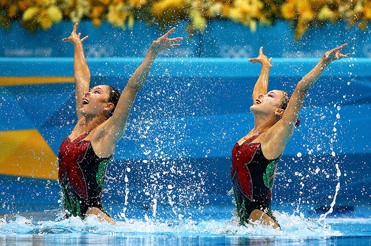 Северна Корея жени синхронно плуване (North Korean Girls 