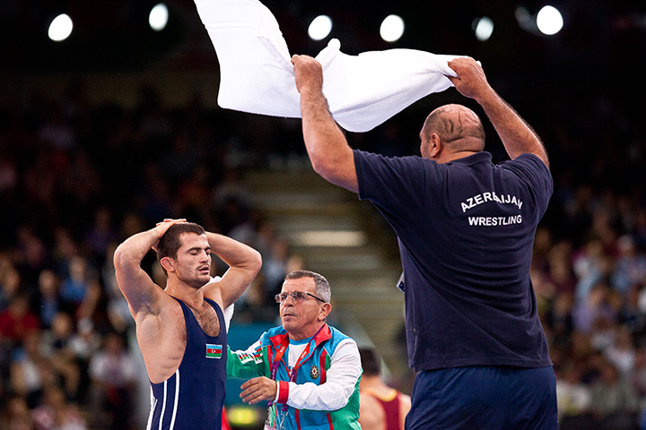 Greco Roman wrestling: Azerbaijan's Rovshan Bayramov 