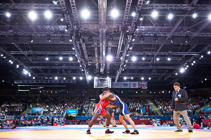 Greco Roman wrestling: Spenser Thomas Mango