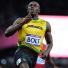 Bolt's Ticks: Usain Bolt wins the men's 100m