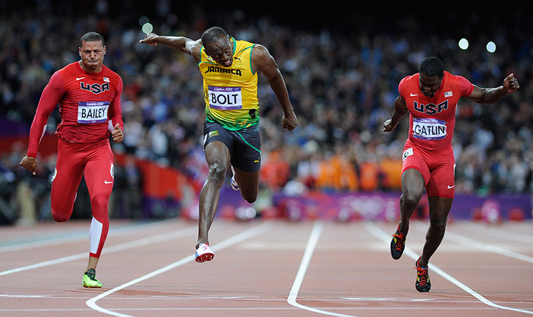 Olympics Men's 100m final: Usain Bolt wins the men's 100m