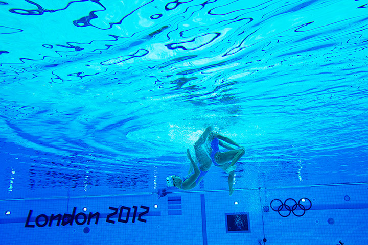 Synchronised duets: Duet rehearsal