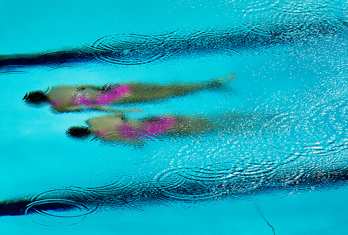 Synchronised duets: Hungary duet