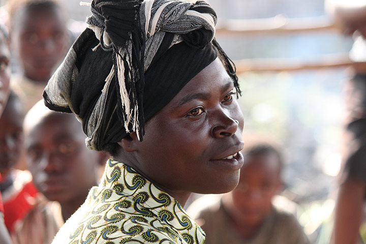 Refugees from North Kivu: in Kibati due to fighting between FARDC and M23 in DRC 