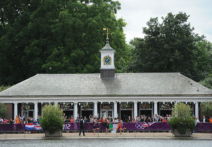 triathlon: Men's triathlon at Hyde Park