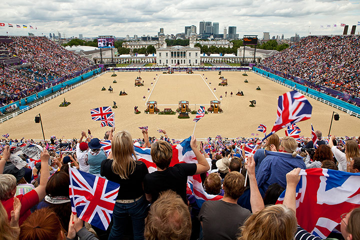 London 2012: Dressage: Greenwich Park Arena