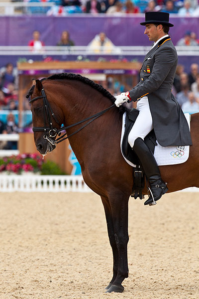 London 2012: Dressage: Jose Daniel Martin Dockx