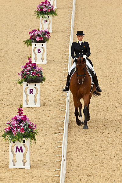 London 2012: dressage: Valentina Truppa