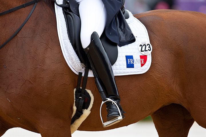 London 2012: Dressage: Jessica Michel